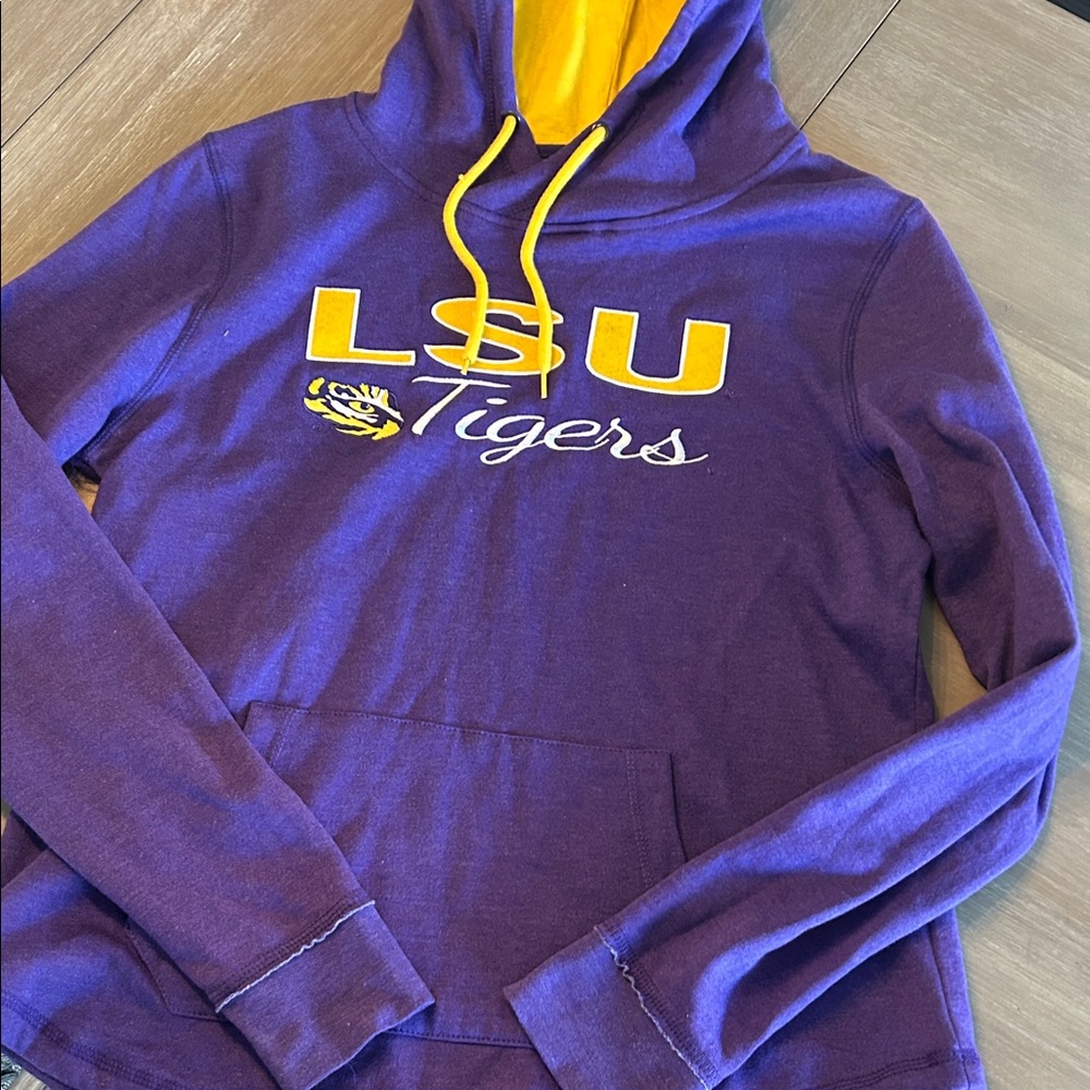 LSU Colosseum Women's Purple‎ and Gold Hoodie